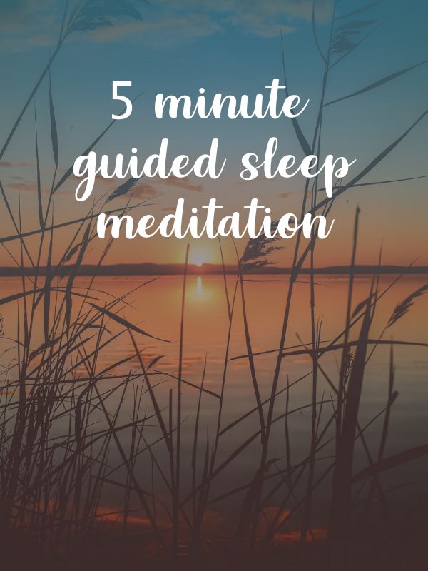 Guided Sleep Meditation